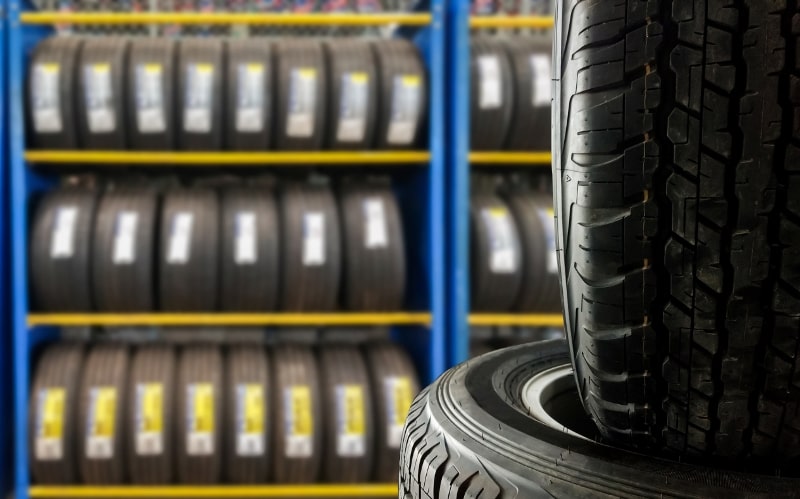 Diferentes tipos de pneus