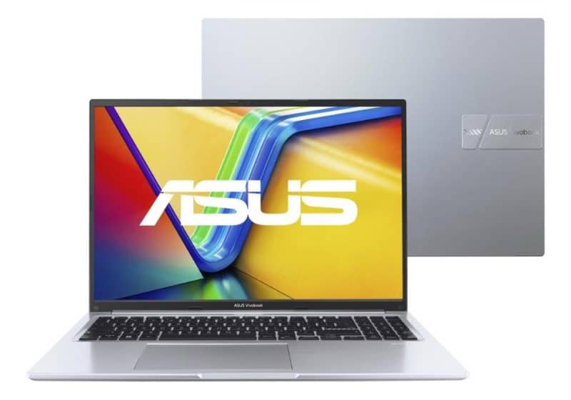 Notebook Asus Vivobook 16 X1605va Intel Core I7 1355u 8gb Ram 512gb Ssd Windows 11 Home Tela 16 Fhd Silver - Mb741w