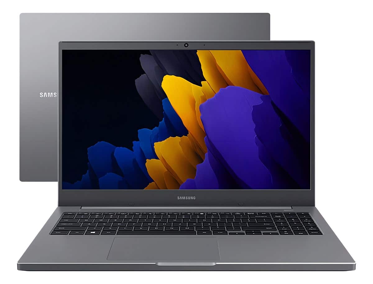 Notebook Samsung Book NP550XDZ i3 4GB 256GB 15,6